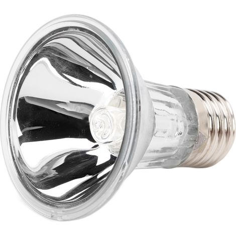 Lampe solaire UVA UVB à spectre complet, ampoule chauffante pour stérilisation et bain de soleil pour lézards, reptiles et amphibiens (220 V 75 W) (1/5)