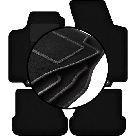 Ensemble complet de tapis en velours pour : Volkswagen Golf IV cabriolet (1998-2002)
