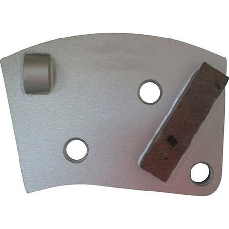 Segment de ponçage diamanté + PCD à 3 trous connexion M8 rotation droite - colle, mastic, bitume, époxy, peinture - Diamwood (1/2)