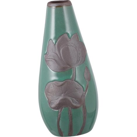 Mini Vase en Céramique Vert Créatif Chic pour Décoration de Table (1/5)