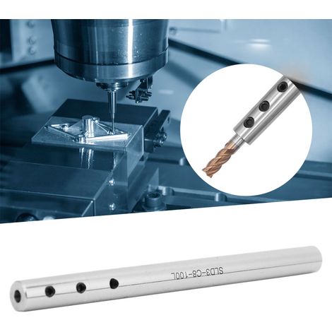 Porte-outil de fraisage latéral en acier au tungstène SLD3 C8-100L pour fraiseuse CNC (1/5)