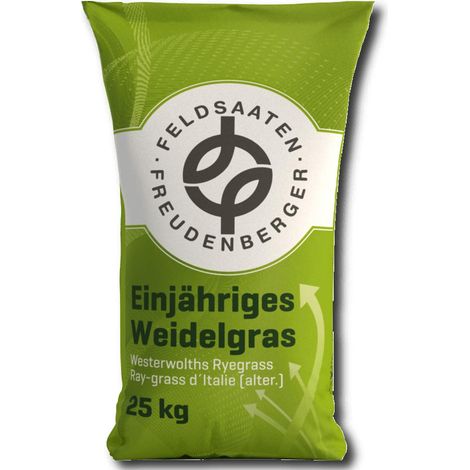 Einjähriges Weidelgras 25 kg Italienisches Raygras Zwischenfrucht Biogas Futter