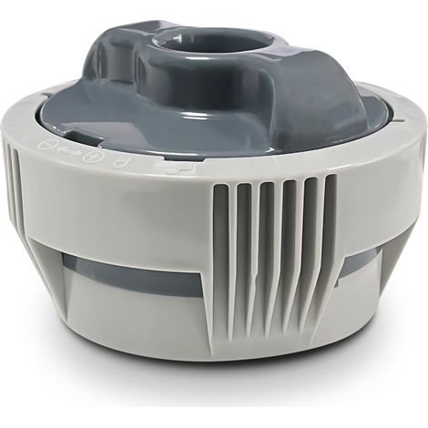 Distributeur flottant de chlore automatique pour piscine – Doseur de produits chimiques – Conception en plastique ABS durable – Pour piscines et spas (1/5)