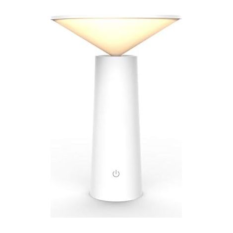Lampada da scrivania a LED in stile nordico, creativa, con ricarica USB, interruttore touch, protezione per gli occhi, ideale per dormitori studenteschi. Lampada notturna ricaricabile e dimmerabile.