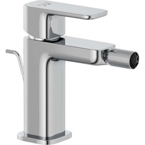 -RENON Mitigeur de bidet monocommande avec ensemble de vidage chromé (1/2)