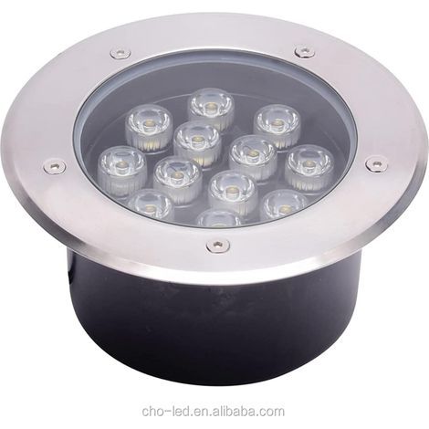 Foco LED empotrable multicolor para exteriores AIDUCHO - Iluminación LED para exteriores - Luz para jardín, iluminación exterior, resistente al agua, haz subterráneo duradero de 3 W (1/5)