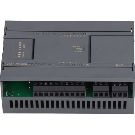Module de relais 8 canaux pour automate PLC, carte de contrôle industriel entrée/sortie numérique, 24V DC, interface fiable. (1/5)