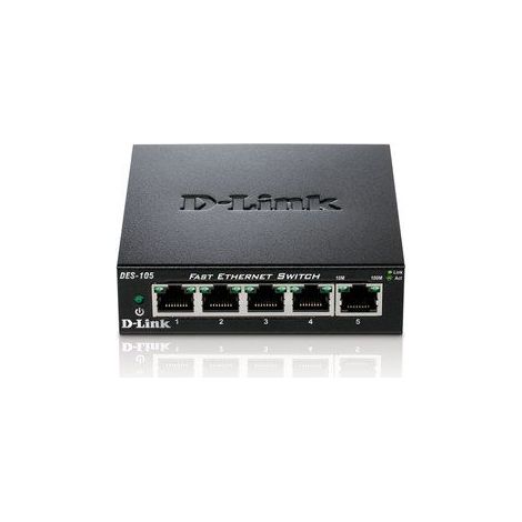 Switch de Sobremesa D-Link DES-105/E LAN (1/5)