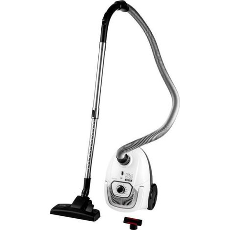 Aspirateur traîneau avec sac - SENCOR - SVC 5500WH - Moteur ECO 700 W - 75 dBA - 2 L - Filtre HEPA H13 - Blanc (1/5)