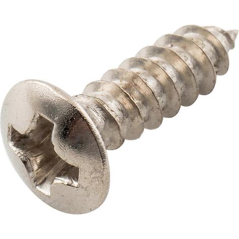Lot de 50 vis de fixation pour plaque de protection de guitare électrique ou basse, argentées. Idéales pour la réparation et le remplacement. (1/4)