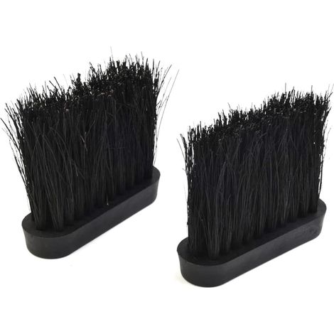 Filiyano – Kit d'accessoires pour cheminée et poêle avec 2 brosses ovales de rechange DXGHC (1/5)