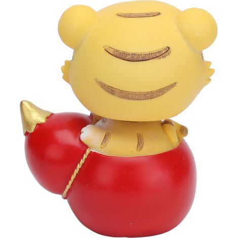 Petit tigre porte-bonheur, statuette en résine pour décoration Feng Shui, décoration de foyer, cadeau de fête, tigre de la prospérité (1/5)