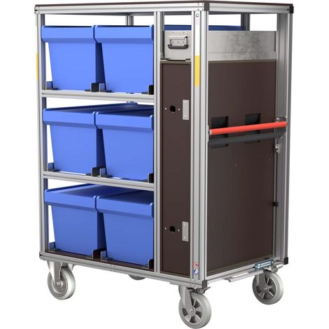 MUNK Rettungstechnik Rollcontainer 1200x800mm Atemschutzgeräteboxen und Ersatzflaschen (1/2)