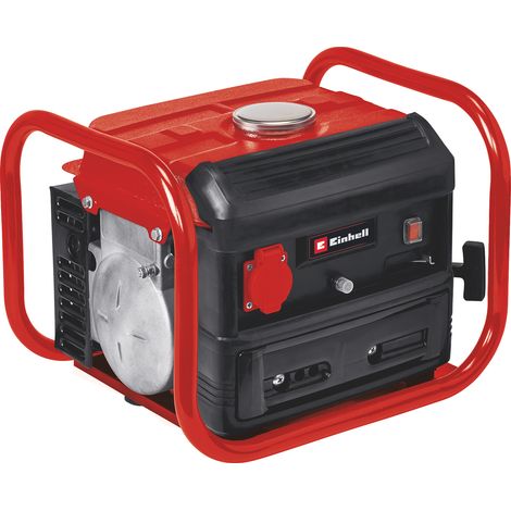 Einhell Stromerzeuger (Benzin) TC-PG 10/E5 (800 W Maximalleistung, 680 W max. Dauerleistung, 4 L Tank, 2-Takt-Motor, 1x 230 V, Überlastschutz)