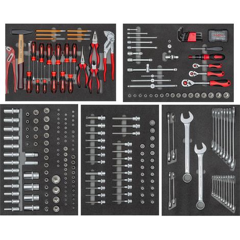GEDORE RED 3301691 - Composition d'outils 5x modules 273 pieces , R22350012