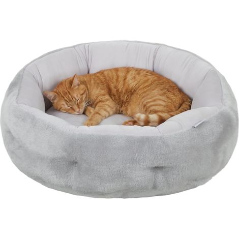Lit réversible pour chat, lit d'intérieur pour petit chien produit de qualité avec garantie satisfait ou remboursé