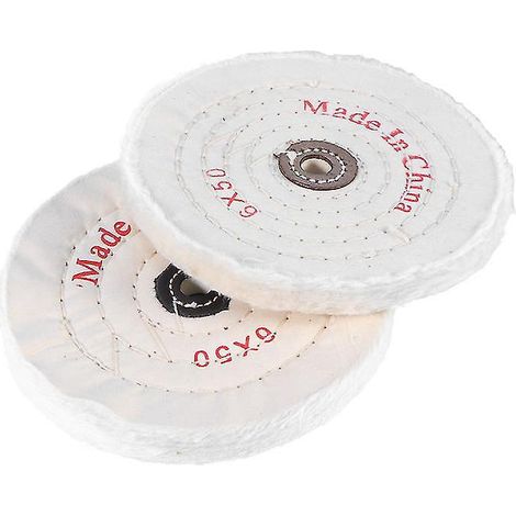 2 disques de polissage pour perceuse (1/3)