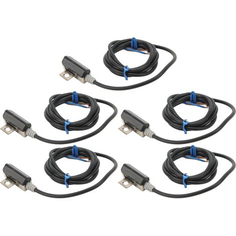 Interrupteur magnétique D-A54 100mA, capteur à lames AC/DC 0-250V, pack de 5 pièces. Contacteur à aimant pour détection, 250V max, usage industriel. (1/5)