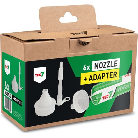 Dichtungszubehör tec7 6 Stück wiederverwendbar Adapter