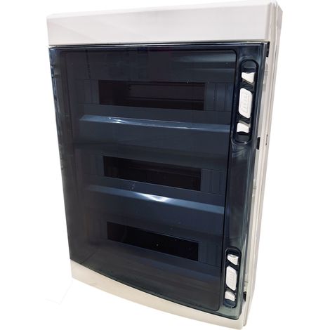 Quadro elettrico da parete da 36 a 54 moduli impermeabile IP65 centralino con sportello per interruttori DIN (1/4)