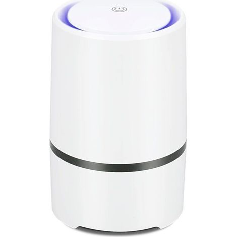 Purificateur d'air domestique, purificateur d'air portable à faible bruit avec veilleuse, purificateur d'air (1/5)