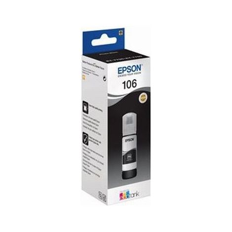 Flacone di ricarica d'inchiostro Epson 106 EcoTank (C13T00R140), nero fotografico