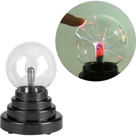 Lampe de bureau boule créative, alimentée par USB ou piles, idéale pour les fêtes, la chambre ou le bureau. Cadeau parfait. (1/5)