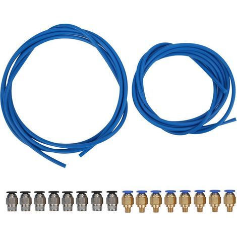 PTFE-Schlauch PC4M6 PC4M10 Pneumatikverbinder für Creality Ender 3 3D-Drucker (1/5)