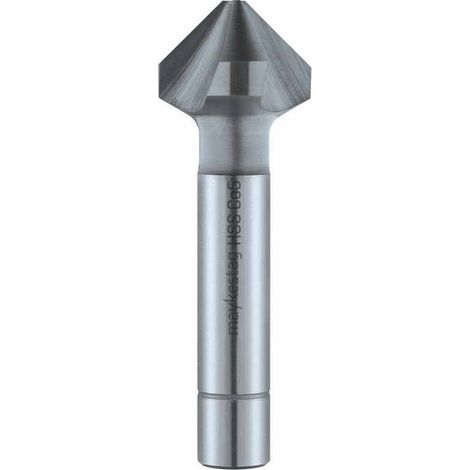 Fraise à Lamer HSS Co 5% DIN 335 C Coupe Déphasée - Métaux, s 90° D. 6.3 x Lt. 45 x Lu. 1.5 x Q. 5 mm x Z3 - Diamwood