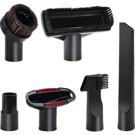 Accesorios para aspiradora de 6 piezas: cepillos universales de plástico, repuestos duraderos, boquillas de 32-35 mm, aspiradoras para coche. (1/5)