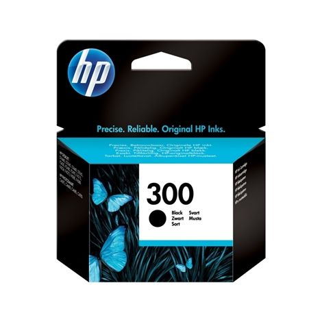Cartucho de Tinta Original HP 300 (CC640EE ABE) Negro