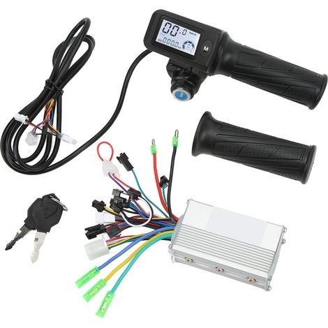 Kit de contrôleur pour véhicule électrique 36V 48V 350W, contrôleur sans balais pour trottinette avec écran LCD 805