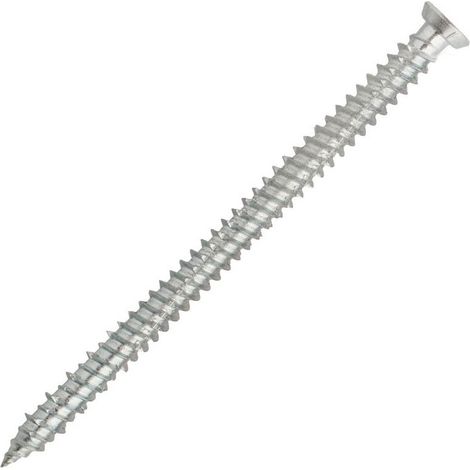 Vite a testa svasata per calcestruzzo 7,5 x 252 mm SCELL IT Confezione da 50 - BTS75252F
