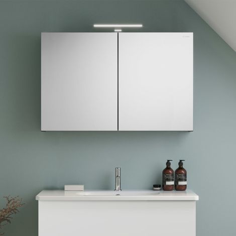 burgbad Liniq Spiegelschrank 100 x 64 cm (1/5)