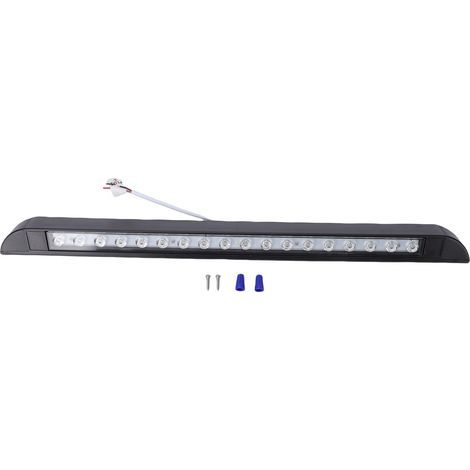 Outdoor LED spotlight for caravans and camping – 50 cm, cool white 6000 K, wide downward beam, IP67, without switch (1/5)