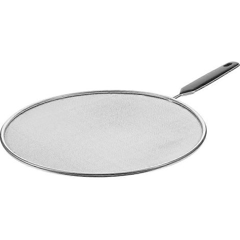 Pare-éclaboussures rond pour casserole, couvercle anti-huile, protection anti-éclaboussures pour poêle à frire-48X33X1CM