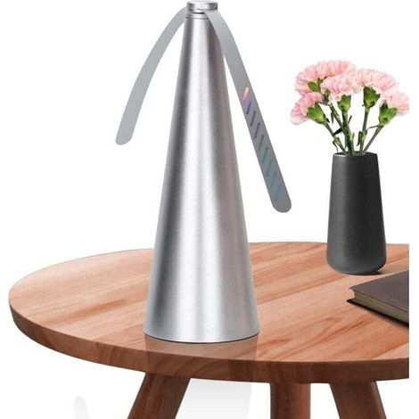 Ventilateur Anti-Mouche, Protection Contre Insectes Volants Produits Chimiques Ventilateur Anti Mouche indolore pour Camping Salle à Manger Jardin (1/4)