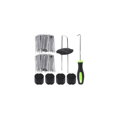Kit de 201 agrafes pour piquets de jardin, avec caractéristiques : 100A, 201A, Kit, 15.2CM (1/5)