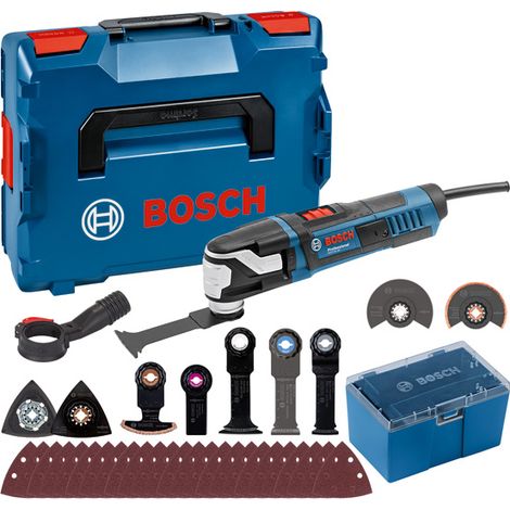 BOSCH GOP40-30 Starlock Plus Schleifer - 400W + 15 Zubehörteile - 0601231001