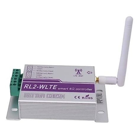 Ouvre-Porte 4G Agricole Contrôle à Distance Boîtier Aluminium Résistant pour Portails de Ferme et Éclairage de Station de Base (1/5)