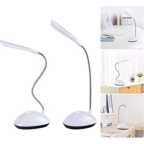 Lampe de bureau pivotante à 360 degrés, avec fonction de protection des yeux, lampe de lecture, lampe de bureau à luminosité réglabl (1/5)
