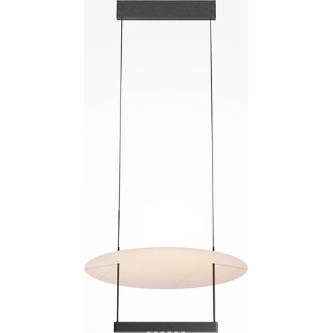 Suspension design LED - abat-jour disque 327 cm AVON (1/5)