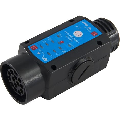 Testeur de remorque Testeur d'éclairage rechargeable 2 en 1 à 7 et 13 broches (1/5)