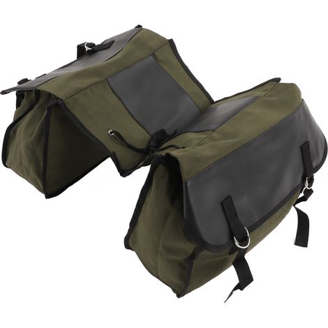 Geräumige Gepäckträgertasche für Fahrräder, Mountainbike-Hecktasche, Militärgrün (1/5)