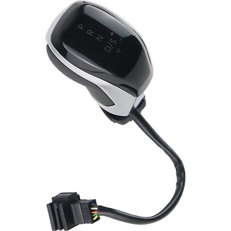 Pommeau de levier de vitesse automatique DSG à LED blanche Levier de vitesse électronique (1/4)