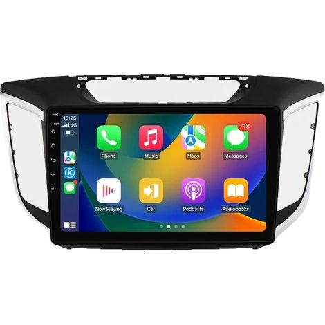 Sistema multimediale per auto, touchscreen, compatibile con Hyundai Creta IX25 2015-2019, P3-CP (4Core 2G 64G) (1/2)