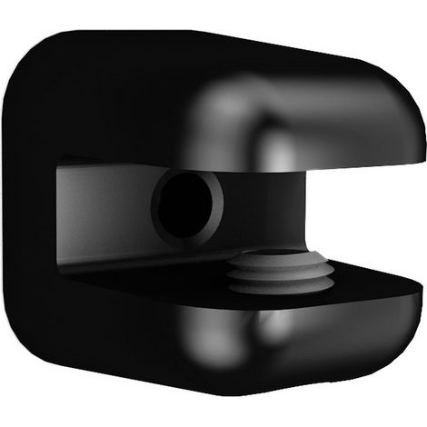 REGGIMENSOLA IN NYLON 30X27 MM NERO 2 PZ (1/2)