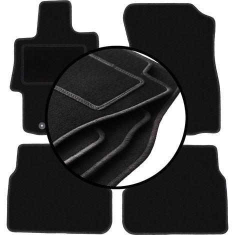 Jeu de tapis de sol en velours pour : Subaru XV II SUV (2019-)
