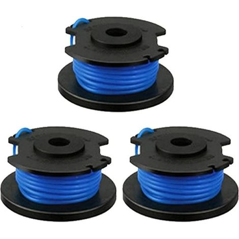 Bobine De Fil - 1 6 Mm - Pour Taille-Haie Et Débroussailleuse - Compatible Avec Modèles RAC125 - 3 Unites (1/5)