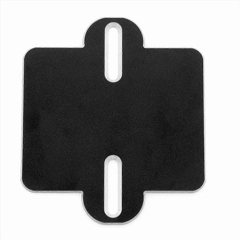 Plaque de montage ESC pour camions ARRMA 1/8 et 1/7 (noir) (1/5)